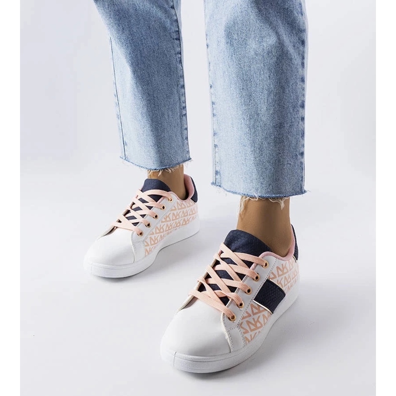D/GMR Sneakers bianche con inserti colorati di Kessla