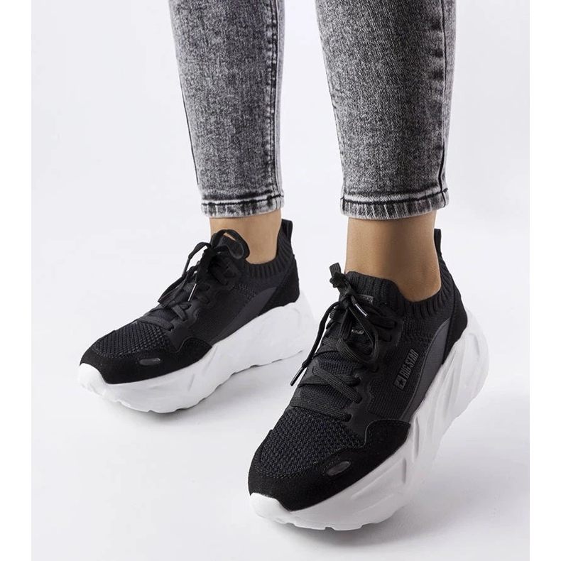 D/GMR Sneakers Big Star JJ274603 nere nero