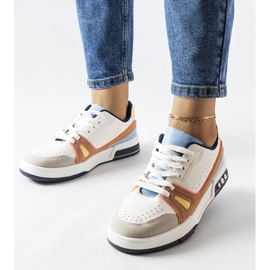 D/GMR Sneakers sportive colorate di Willson bianca