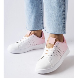 D/GMR Sneaker Gordon effetto sfumato bianca