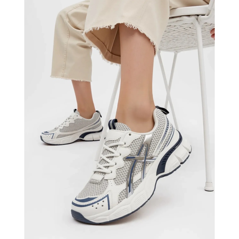 Sneaker da donna blu velox