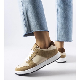 D/GMR Scarpe da ginnastica Jacqueline beige