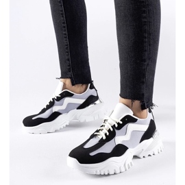 D/GMR Sneaker Gironic massicce nere e grigie nero