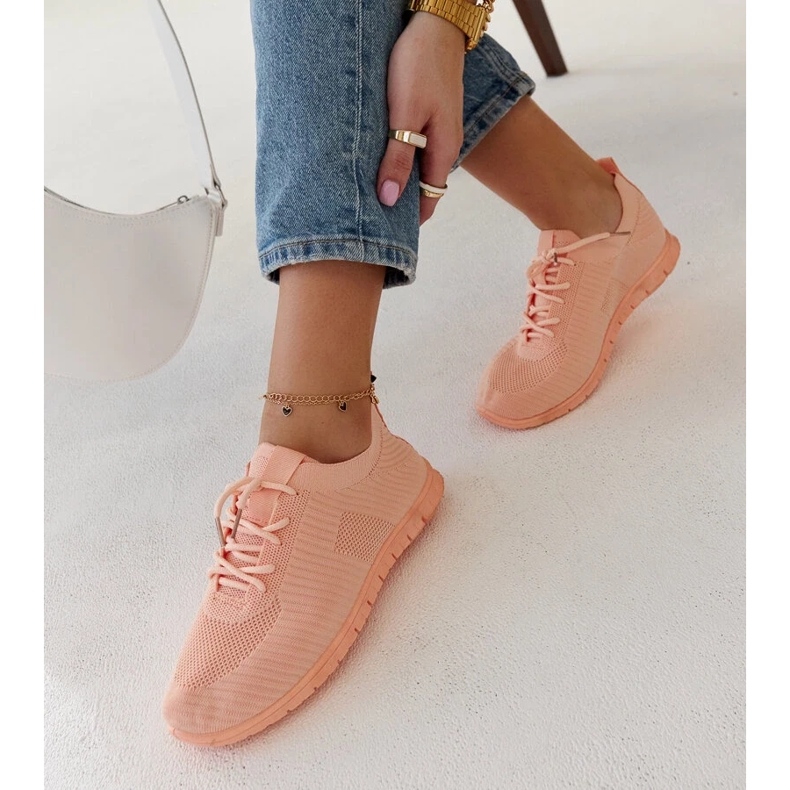 D/GMR Sneakers in tessuto rosa di Erminio