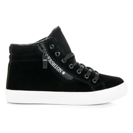 Ideal Shoes Sneakers con isolamento nero