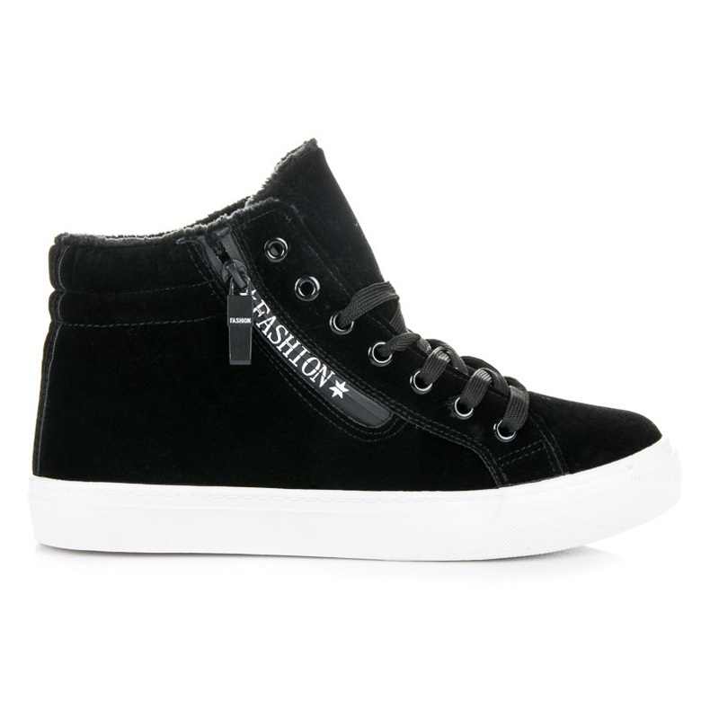 Ideal Shoes Sneakers con isolamento nero