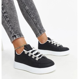 D/GMR Sneakers nere Walida con suola spessa nero