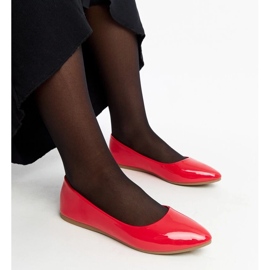 D/GMR Ballerine in vernice rossa di Brankica rosso
