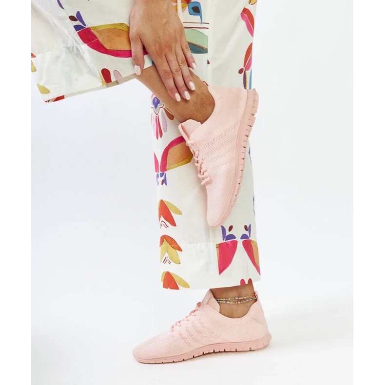 Scarpe da ginnastica sportive Shukornia rosa