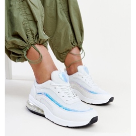 Sneaker bianche con ologramma Jelek bianco