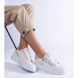 D/CEO Benedetta sneakers sportive da donna bianche bianco