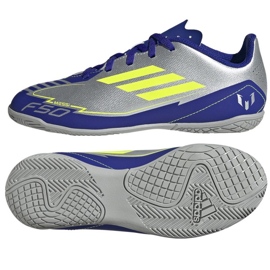 Adidas F50 Club Messi in IH0922 Silver Shoes d'argento