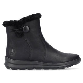 Stivali neri Rieker Z0080-00 Donne nero