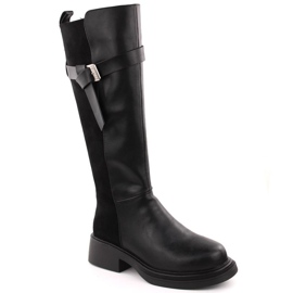 Stivali da donna filippo paw578 nero