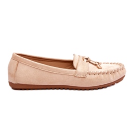 Seastar Mocassini beige in pelle scamosciata femminile