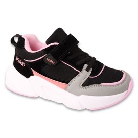 Sports per bambini neri e rosa Befado 516Y362 nero