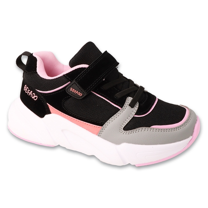 Sports per bambini neri e rosa Befado 516x362 nero