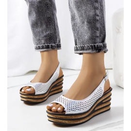 D/CEO Espadrillas argento sulla zeppa Griner d'argento