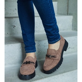 D/CEO Mocassini Vinceza in camoscio marrone