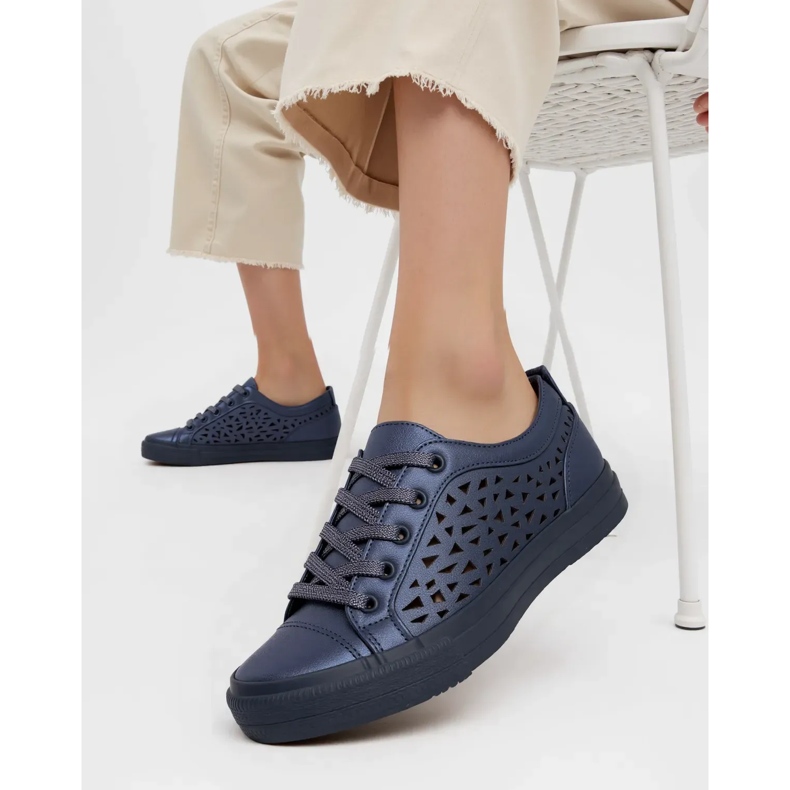 Sneaker blu Belvio da donna