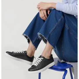 Sneaker da donna Veltor Black nero