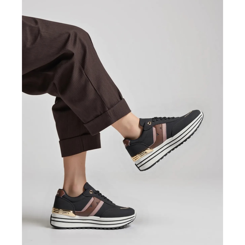 Sneaker nere veloxa femminile nero
