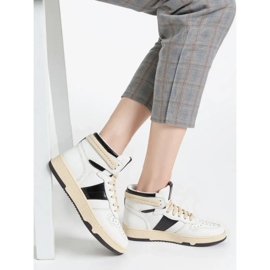 Sneaker da donna Wysokie Rubio White/Black