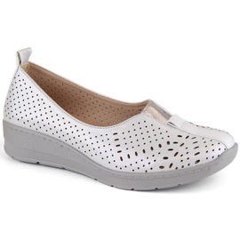 Scarpe per un jezzi jez388b bianco openuwork