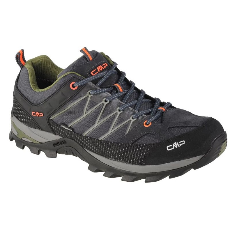 Scarpe da trekking CMP Rigel Low 3Q54457-51ug Nero grigio