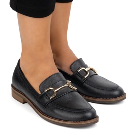 Exquisite Pompe in pelle da donna 1510ex nero