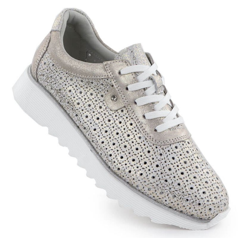 S.Barski Scarpe sportive sulla piattaforma S. Barski LR51-927 PLN d'oro