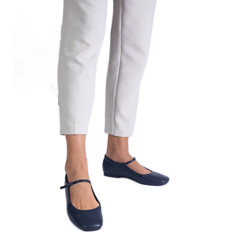 Navy Classic Eco -Pallerina blu