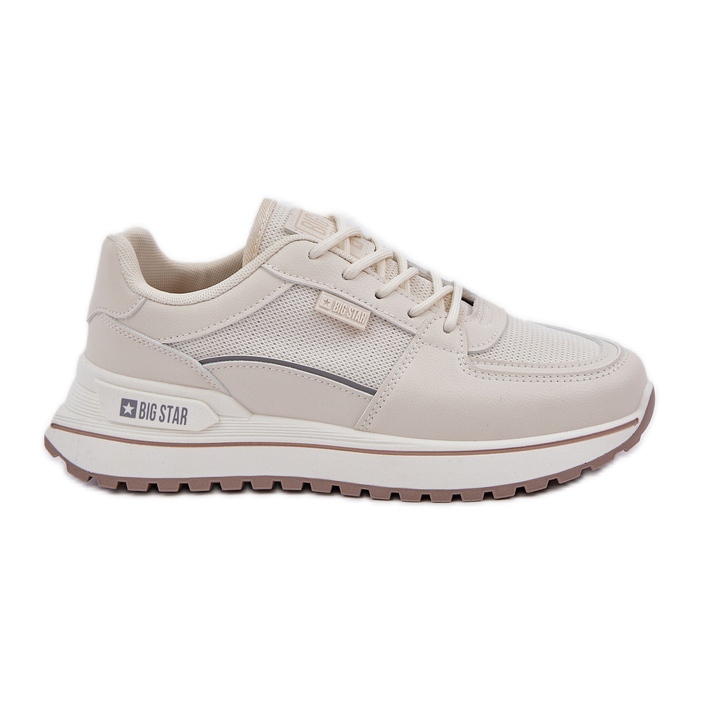 Sneaker femminile Big Star NN274A088 Beige leggero