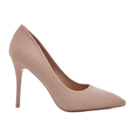 Classici tacchi alti Eco Simonable beige