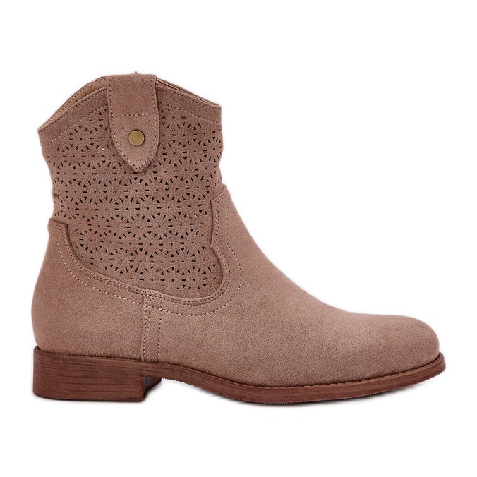 S.Barski Tacchi piatti aperti beige
