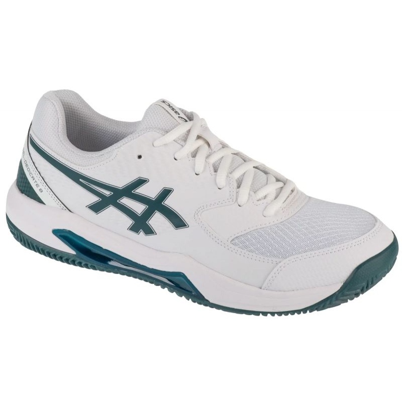 ASICS Gel-Dedicate 8 Clay 1041A448-104 Tenship Scarpe bianca