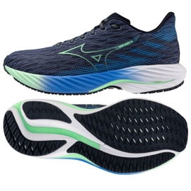 Scarpe da corsa Mizuno Wave Rider 28 J1GC240351 blu