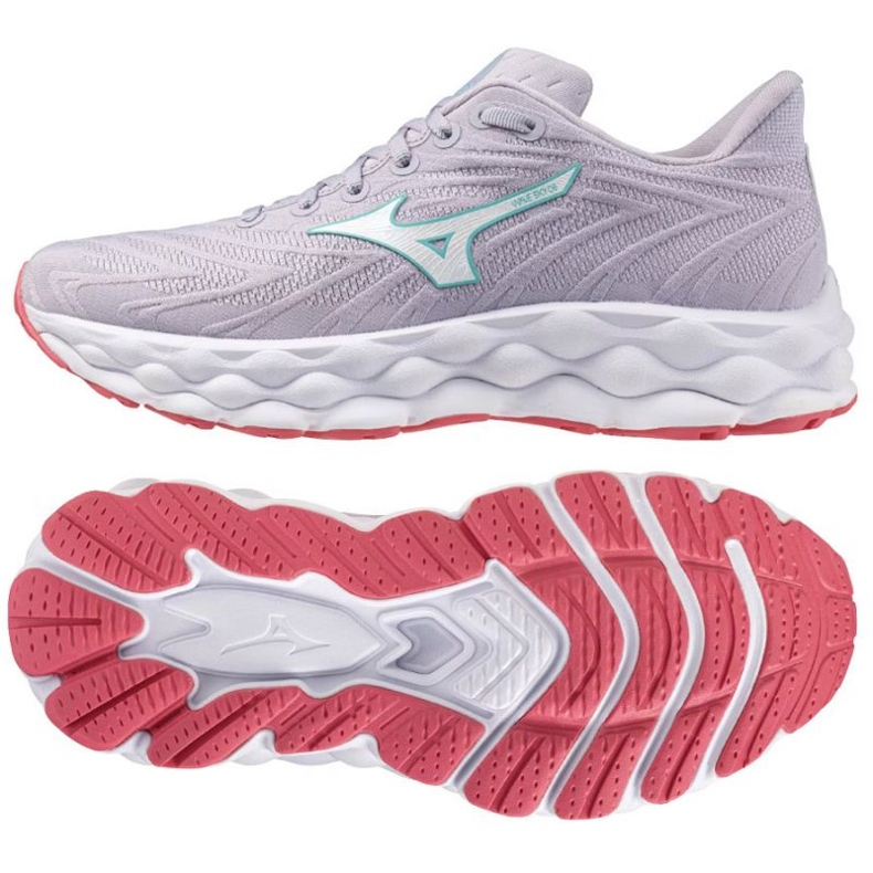 Mizuno Wave Sky 8 J1GD240273 Scarpe da corsa viola
