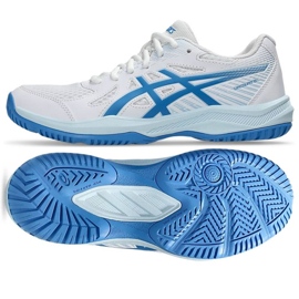 Asics upcurt 6 1072a107 101 scarpe da pallavolo bianco