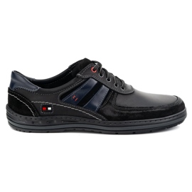 KOMODO Scarpe in pelle polacca 837k nere