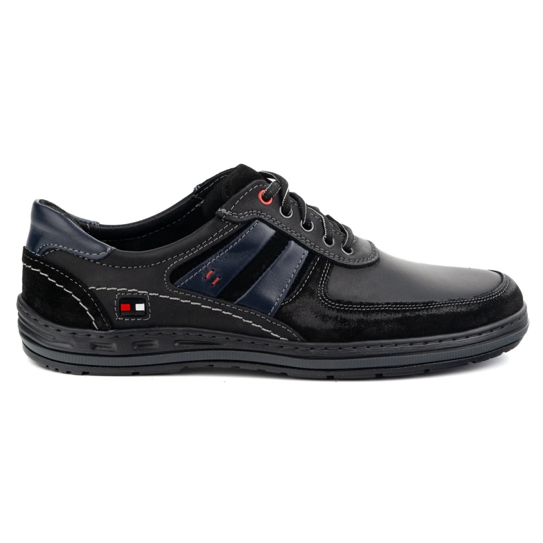 KOMODO Scarpe in pelle polacca 837k nere