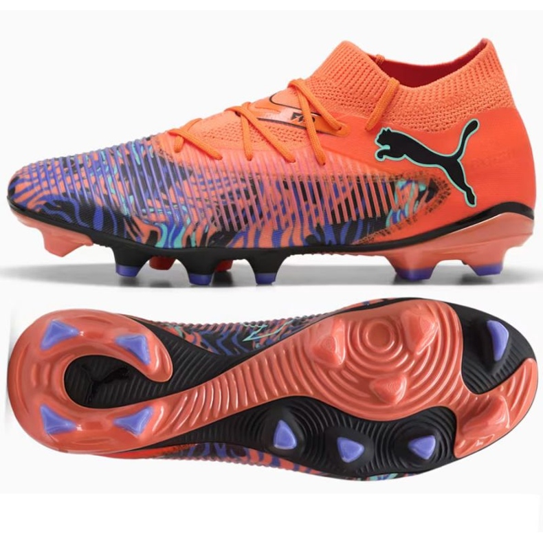 PUMA Future 8 Match Creativity FG/AG 108431-01 Scarpe da calcio arancia