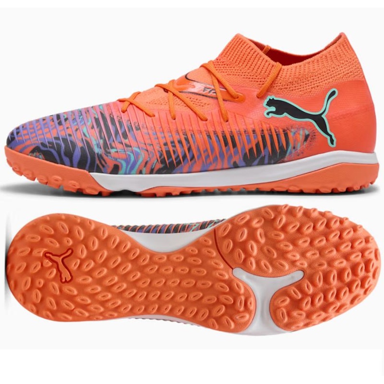 PUMA Future 8 Match Creativity TT 108433-01 Scarpe da calcio arancia