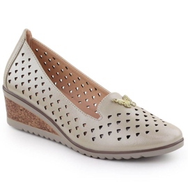 Vinceza Scarpe aperte a Vincez 58472 Jan359 d'oro