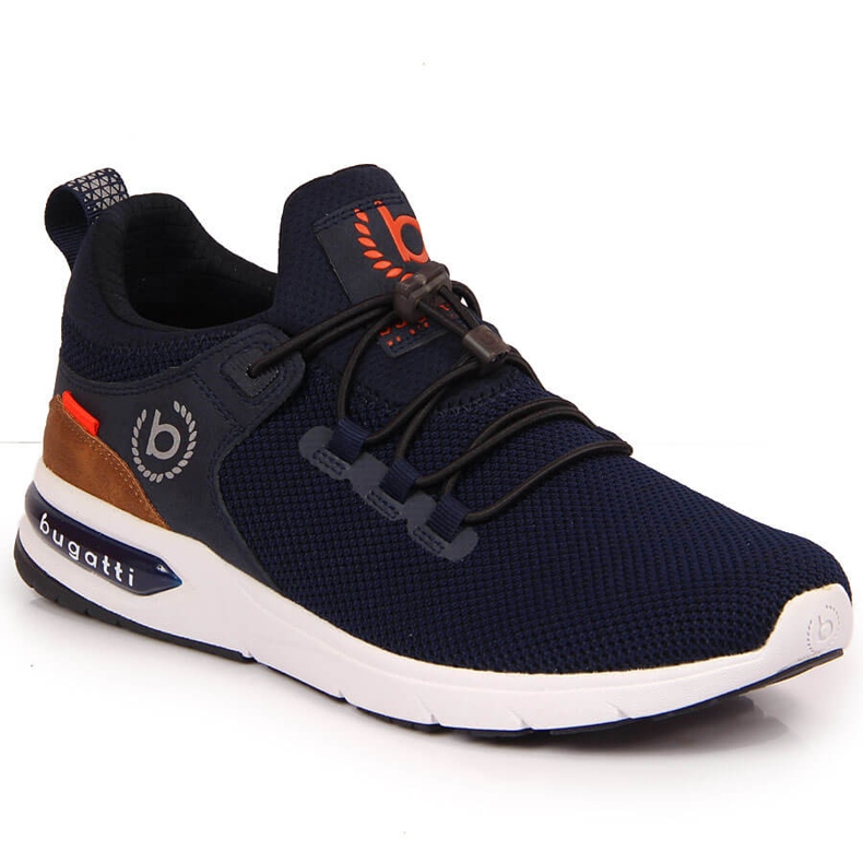 Scarpe sportive maschili blu navy bugatti jj153028