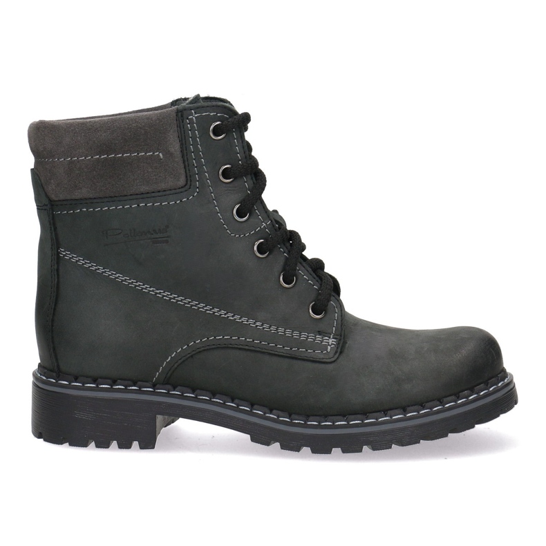 Polbut Pollonus Black Women's Leather Shoes 5-0739-015 nero