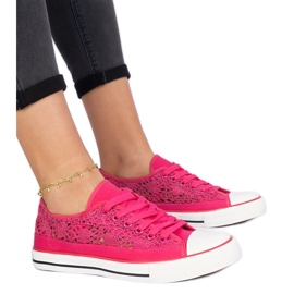 Sneaker Openwork Pink Women's Openwork rosa