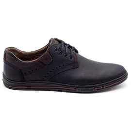 Polbut Scarpe da uomo in pelle casual 402 nero