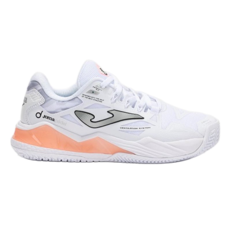 Scarpe da tennis joma spin lady 2502 tspils2502om bianca