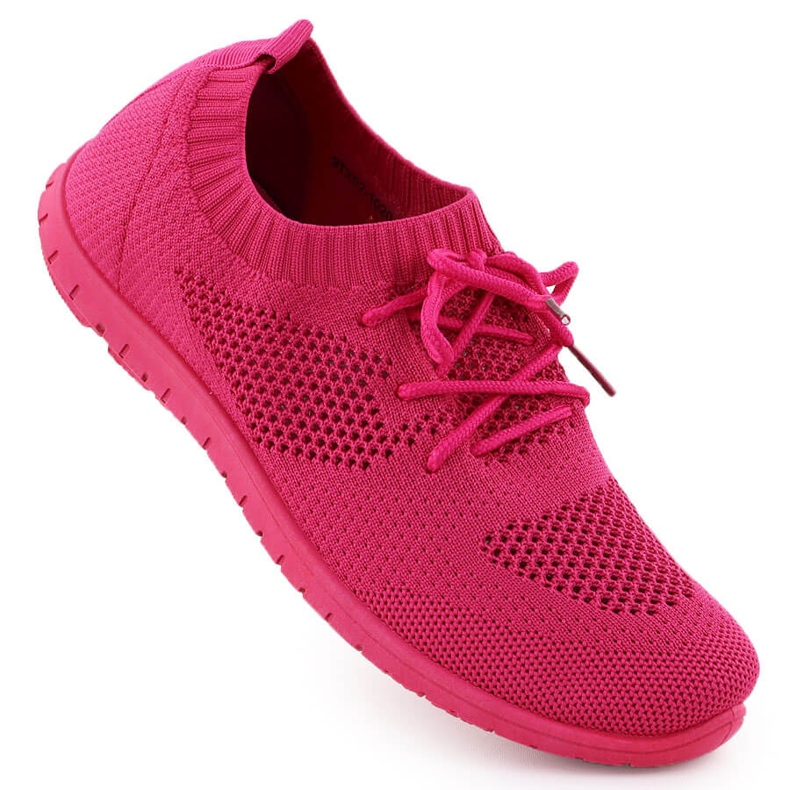 Scarpe sportive da donna Openwork Fuchsja News 1020 rosa